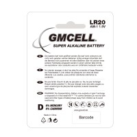 Baterai Alkaline LR20 D 1.5V 6000mAh Daya Tahan 10 Tahun untuk Perangkat Berdaya Tinggi Harga Langsung Pabrik