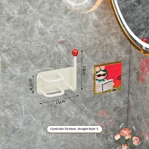 Peigne de salle de bain, Anneau <span class=keywords><strong>à</strong></span> <span class=keywords><strong>cheveux</strong></span>, Bandeau, Cordon <span class=keywords><strong>à</strong></span> <span class=keywords><strong>cheveux</strong></span>, Crochet - Product Image 1