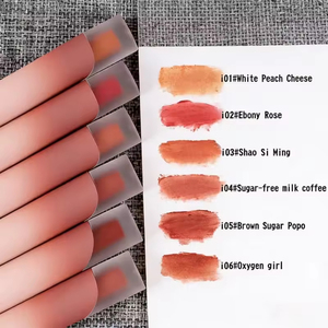 Lápiz Labial Vegano Líquido de Larga Duración, Libre de Crueldad Animal, Sedoso, No Pegajoso, Acabado Mate Aterciopelado, Brillo Labial Cremoso, Venta al por Mayor - Product Image 4