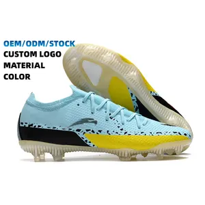 Wholesale Factory 2024 New High Quality, Low Cost, Durable Ground Football Anti slip Boots Customized Men's Football Shoes