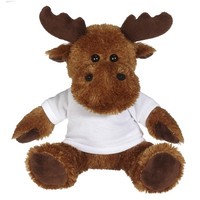 Élan en peluche avec t-shirt personnalisable