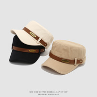 Gorra de moda personalizada de primavera para niños, unisex, estilo moderno y fresco, con visera.
