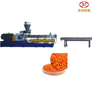 Lab Scale Twin Screw Extruder With Recycled Pet Granules Core Components Including Motor Gearbox PLC - Product Image 2