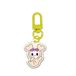 Nouveau porte-clés en acrylique <span class=keywords><strong>TWICE</strong></span>, bricolage, dessin animé créatif, version Q, marchandises de célébrités, pendentif pour sac, accessoires personnalisables, polyvalent - Product Image 4