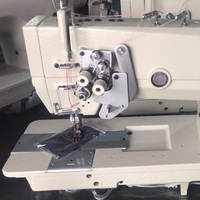 JOCKY JK875 Double aiguille Double aiguille fendue aiguille point barre machine à coudre industrielle denim cousu