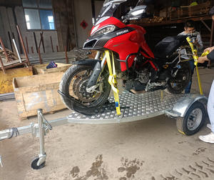 <span class=keywords><strong>Remorque</strong></span> GO Trailer, nouvelle <span class=keywords><strong>remorque</strong></span> tout-terrain pour <span class=keywords><strong>moto</strong></span>, cadre 450 kg, personnalisée en zinc - Product Image 6