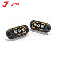 Phare avant de moto J6Pro 90W, lumière blanche haute intensité, halo lumineux, projecteur super lumineux, étanche IPX8, alliage d'aluminium LED