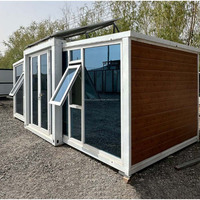 Maison modulaire préfabriquée extensible à double aile de 30 pieds pour une résidence permanente