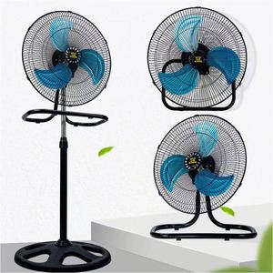 Venta Directa de Fábrica, Ventilador Industrial de 3 Velocidades con Interruptor de Plástico, Ventilador de Pie 3 en 1, Ventilador de Pedestal Oscilante - Product Image 6