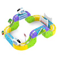 Jouets créatifs à encastrer, train à lévitation magnétique, piste 3D, wagon magnétique DIY, jouets éducatifs, cadeaux d'anniversaire pour enfants, 67 pièces