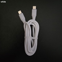 Regalos Ecológicos de Calidad Original, Cables USB C a 8 Pines de Silicona Suave Anticongelante para Dispositivos IOS