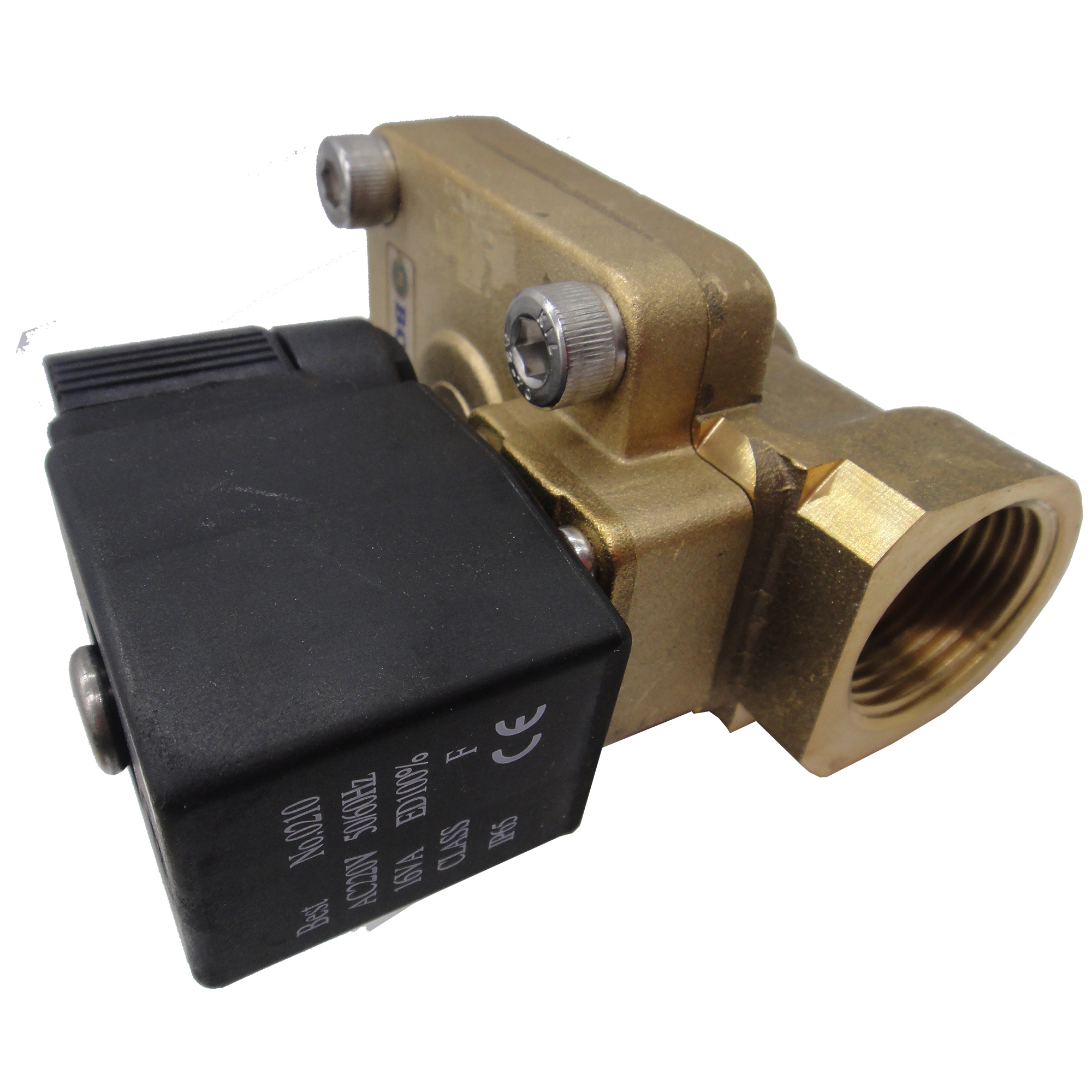 20bar general purpose 2-Way DN15 Solenoid Valves are used as actor of automation system in water supply in hydronic heating