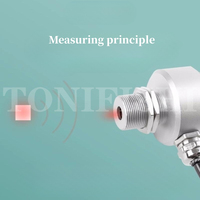 Thermomètre infrarouge en ligne anti-interférences électromagnétiques, capteur de température, sonde, signal de sortie 4-20 mA, utilisation domestique et bricolage