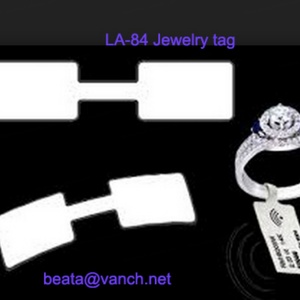 แท็ก RFID UHF สำหรับเครื่องประดับ Vanch LA-84 รุ่นใหม่ ป้ายกำกับเครื่องประดับแบบพิมพ์ได้ สำหรับการจัดการป้องกันการโจรกรรม ใช้กับเครื่องอ่านบัตรควบคุมการเข้าออก - Product Image 4