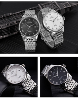 Montre à quartz Time PR Miyota Movement 2115 pour homme, verre saphir, étanche 3ATM, surface lumineuse, montre pour homme tendance