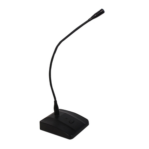 Microphone de table <span class=keywords><strong>filaire</strong></span> à condensateur col de cygne DC 3V avec sonnerie Ding Dong pour salle de réunion - Product Image 3