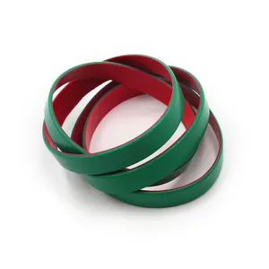 Custom logo Eco-friendly Printed Silicone Hand Bracelet Wristband Rubber Bracelet Wrist Band