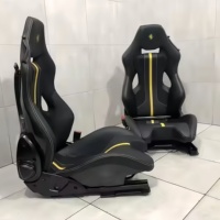 Penjualan terlaris gaya P kursi olahraga serat karbon kering kualitas tinggi cocok untuk peningkatan dan modifikasi Ferrari SF90