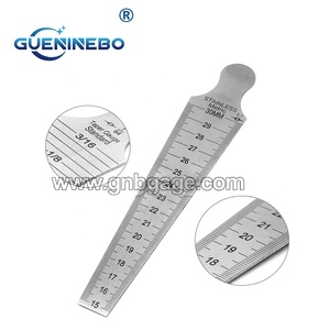 เกจวัดการเชื่อมแบบเรียว GNB-10B ขนาด 15-30 มม. (5/8"-3/16") สำหรับวัดช่องว่าง/ร่อง/ความกว้าง/ขนาดรู - Product Image 3