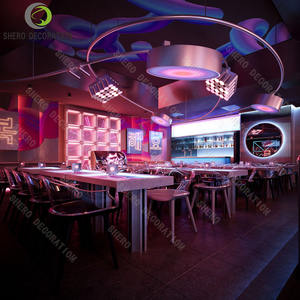 Aménagement intérieur de bar commercial et de boîte de nuit, mobilier de boîte de nuit sur mesure, ensemble de mobilier de bar de luxe pour boîte de nuit à vendre - Product Image 1