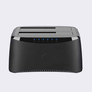 Máquina de Copia de Discos Duros Personalizada al por Mayor, Interfaz <span class=keywords><strong>USB</strong></span> 3.0, <span class=keywords><strong>Base</strong></span> de Disco Dual con Más de 10 Puertos para Discos Duros de 2.5/3.5 Pulgadas - Product Image 5