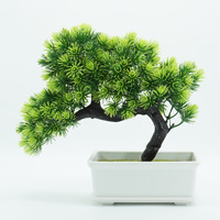 Meilleures ventes : Plantes artificielles Bonsaï avec vase pour décoration de table, Bonsaï artificiel d'accueil pour la maison, Plante graminée