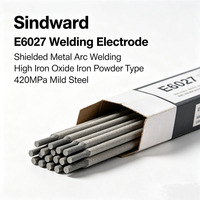 Electrodos de Soldadura E6027, Varillas de Soldadura E7018, E6019, E6020 para Acero con Alto Contenido de Óxido de Hierro, Tipo Polvo de Hierro, para Acero Suave de 420 MPa