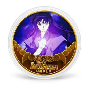Set di 5 Monete Commemorative in Ferro Dorato con Personaggi Anime Fantasy Sengoku, Collezione per Fan Manga con Protezione in Acrilico - Product Image 2