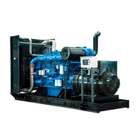 Groupe électrogène diesel commercial à refroidissement par eau, type ouvert, 14 kVA, 20 kVA, 27 kVA, 35 kVA, triphasé 220 V, avec moteur