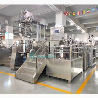 Mélangeur de crème cosmétique et de sauce de 500 à 2000 litres, machine de production de gelée corporelle Peteolleum avec certificat CE