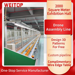 Endüstriyel dokunmatik ekran çift hız zinciri takım plaka montaj hattı Led otomatik yaşlanma hattı ücretsiz danışma tasarım - Product Image 4