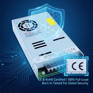 Alimentation à découpage haute puissance <span class=keywords><strong>600W</strong></span> 24V 25A LRS-600, <span class=keywords><strong>convertisseur</strong></span> AC/DC à double entrée 115V <span class=keywords><strong>230V</strong></span> pour imprimante 3D et CNC - Product Image 2