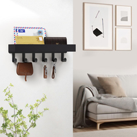 Support de rangement mural pour petits objets, crochet pour clés, plateau de rangement pour salle de bain, armoire de cuisine pour la maison, le salon