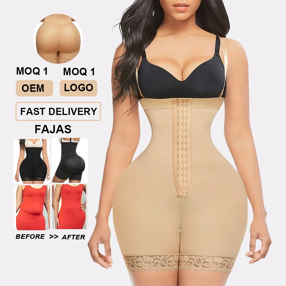 Promotion High Compression Postpartum Recovery Waist Girdle Butt Lifter Shapewear For Women Tummy Control Slimming Body Shaper