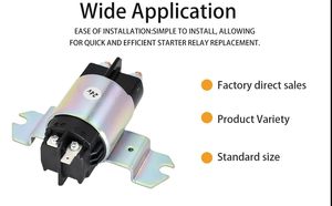Starter Relay 301202-00153 MK5543443 for Doosan Excavator DL200 DL250 DL300 DL350-3 DL420 DL450 DL500 - Product Image 2