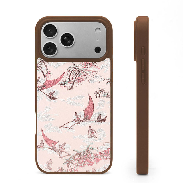 Heavy Duty DIY Shockproof Waterproof Wireless Charging TPU+PU Material Mobile Phone Cases UV Printing 3D Embossed Design for