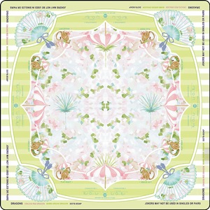 33 inch Luxe Home Party Friends Gathering Opvouwbare Eco-vriendelijke Draagbare Mahjong-mat in aangepaste kleur en maat Stil Waterdicht - Product Image 2
