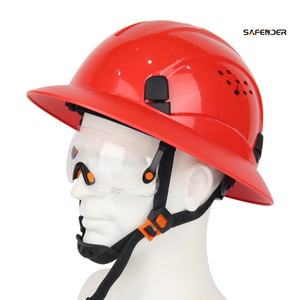 HDPE 안전 헬멧 건설 작업자 보호를위한 구조 기능이있는 하드 모자 - Product Image 4