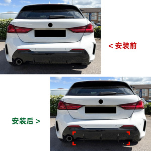 สปอยเลอร์หลัง Amp-Z สีดำเงา สำหรับรถบีเอ็มดับเบิลยู ซีรีส์ 1 F40 M Sport ปี 2019-2024 สไตล์แต่ง - Product Image 4