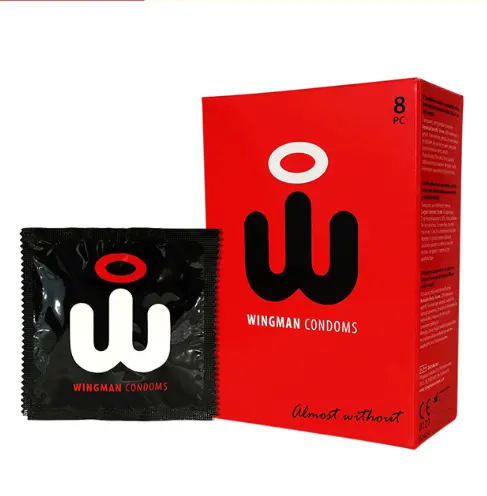 Private Label Natural Rubber Latex Free Flavored Sex Toy Condom For Men