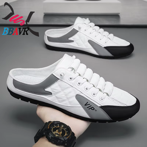 2025 Summer Men's Slip-On Casual Shoes Breathable Mesh for <b>Gym</b> & Walking - Product Image 1