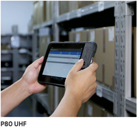 Tablette robuste portable Chainway P80 8 pouces Android 13 avec scanner RFID UHF, lecteur d'empreintes digitales en option, stock disponible