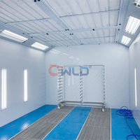 Cabine de peinture automobile WLD-8200 – Four de séchage et de finition pour peinture automobile