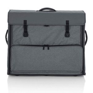 Gaming Backpack Carry Tote <b>Bag</b> for Desktop Computer with Pull Handle and <b>Wheels</b> - Product Image 4