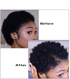 Éponge à cheveux ondulée Double face de forme ovale, éponge à cheveux ondulée Double face pour femmes <span class=keywords><strong>Afro</strong></span> et enfants - Product Image 3