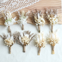 Boutonnière à la main Corsage boutonnière fleurs mariage Banquet fleurs décor pour marié hommes mariée femmes costume robe