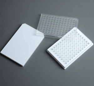 Alpha Plus Laboratório Suprimentos Plástico Descartável 96-well Plano Fundo Claro TC Placas De Cultura De Células Brancas Tratadas - Product Image 2