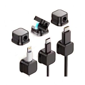 X712 Productos de Gran Demanda 2026 Accesorios Magnéticos para Teléfonos Móviles Android de Escritorio, Clips Magnéticos para Cables, Organizador de Cables - Product Image 1