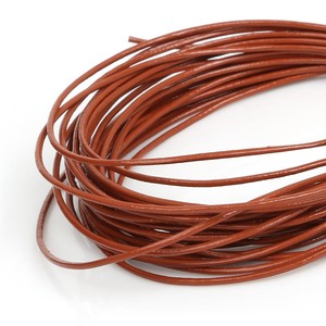 5-meter colored round faux leather rope, DIY craft <b>material</b> for making leather ropes, bracelets, necklaces, and jewelry - Product Image 3