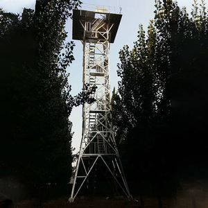 Torre de Radar de 4 Pernas para Segurança e Proteção Contra Incêndios com Superfície Galvanizada a Quente, Sistema de Monitoramento de 15M-50M de Altura - Product Image 6